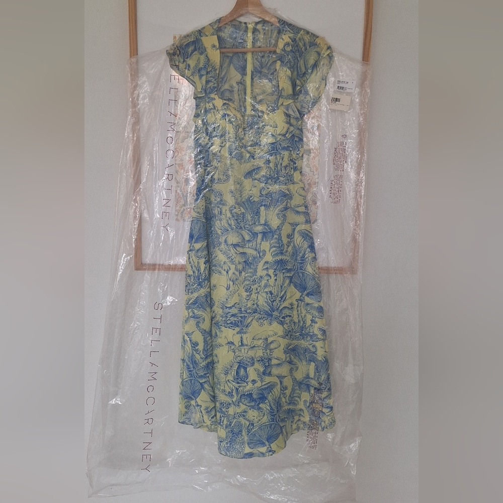Stella McCartney Fungi Silk Dress - Picture 2 of 10